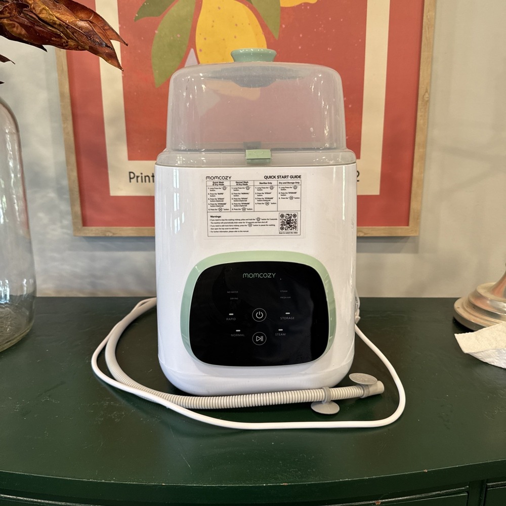 momcozy Elec Baby Bottle Washer,Heat doesnt work but washes says E6 Resev NO LID